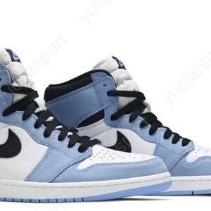 Air Jordan 1 Retro High Og University Blue 555088-134 SZ 10